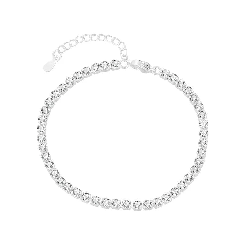 S925 Sterling Silver Tennis Bracelet
