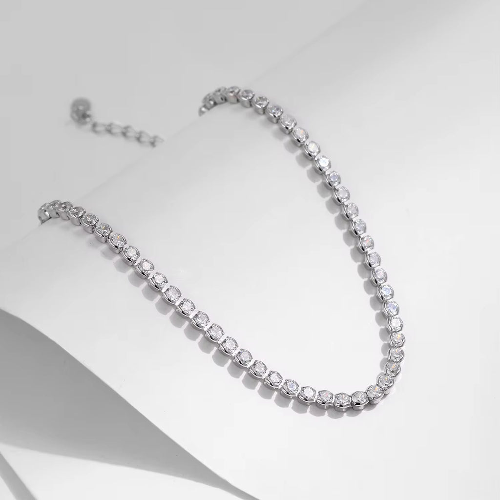 S925 Sterling Silver Tennis Bracelet