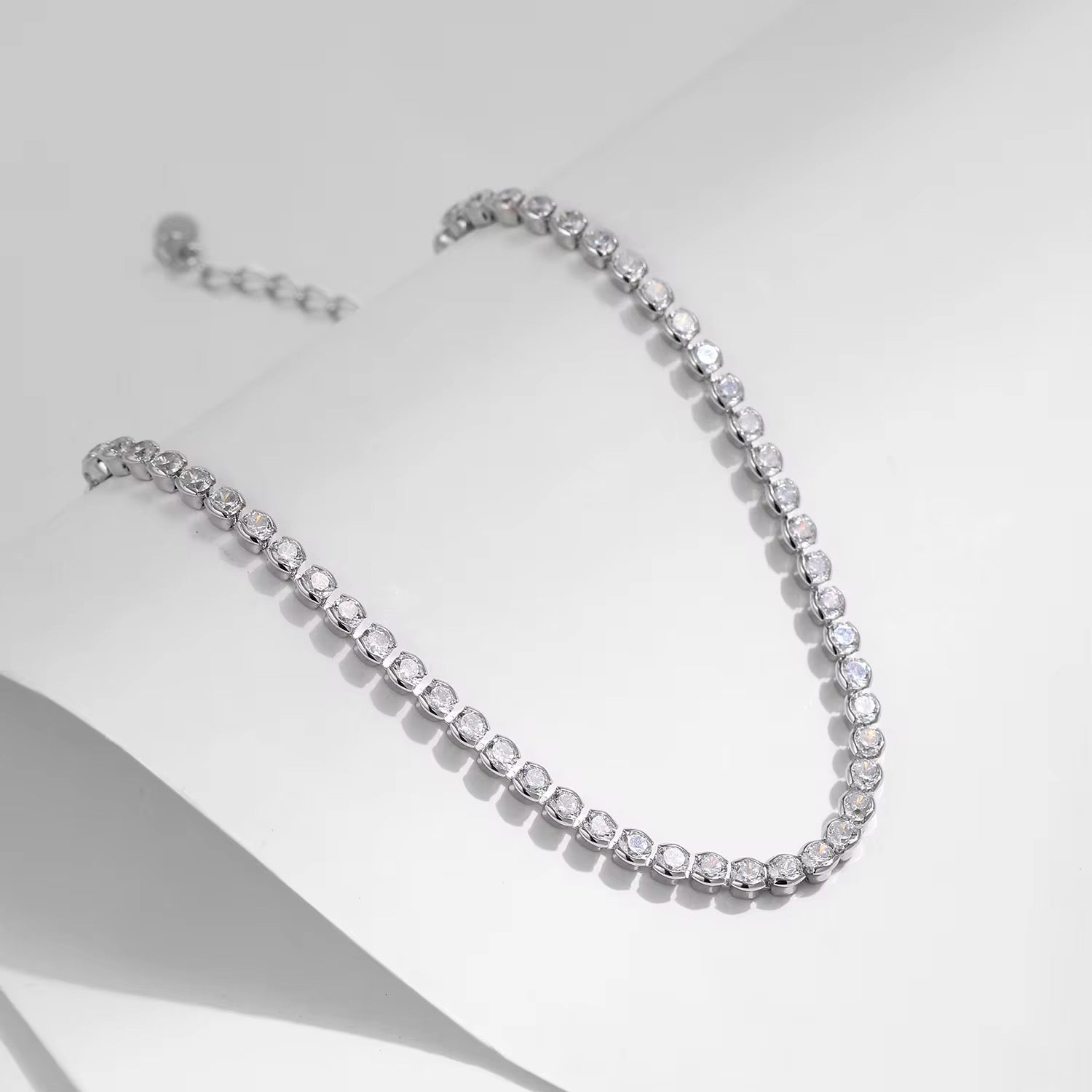 S925 Sterling Silver Tennis Bracelet