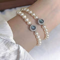 S925 Sterling Silver Mercury Freshwater Pearl Bracelet