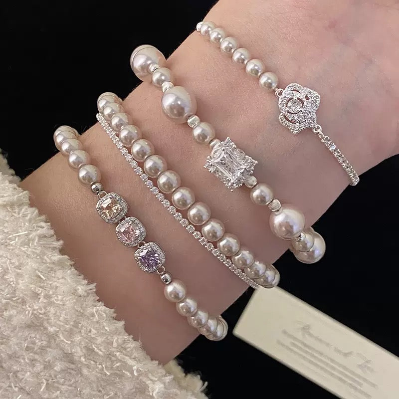 Swarovski Pearl Bracelets