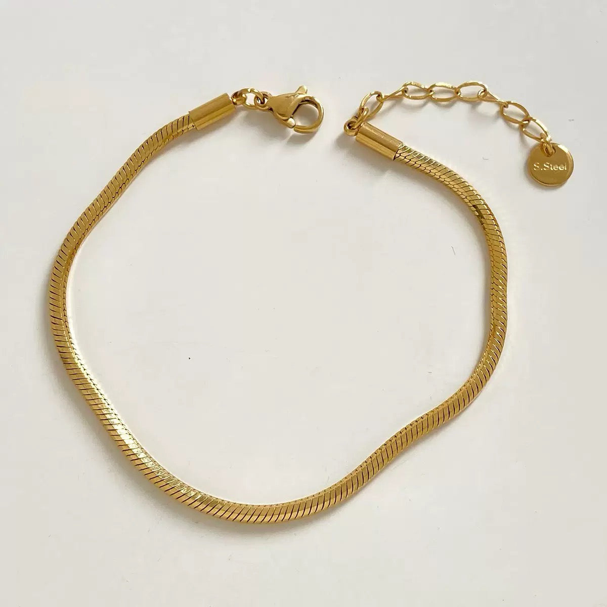 18K Gold Heart Tennis Zircon Bracelets