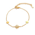 18K Gold Plated Cubic Zirconia Bracelet