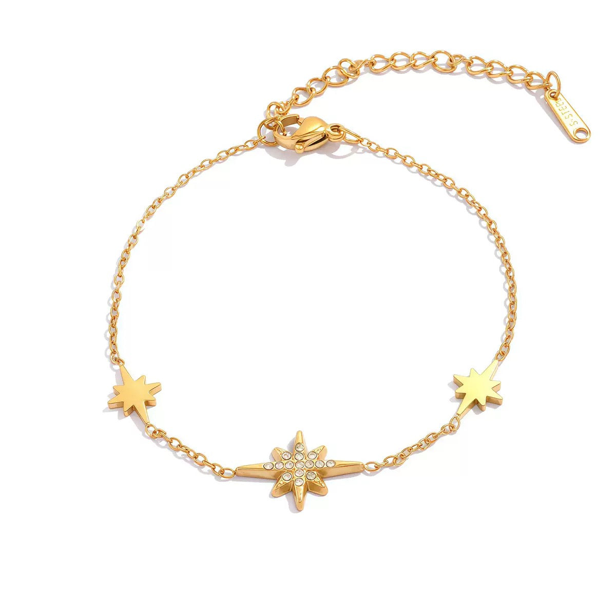 18K Gold Plated Cubic Zirconia Bracelet