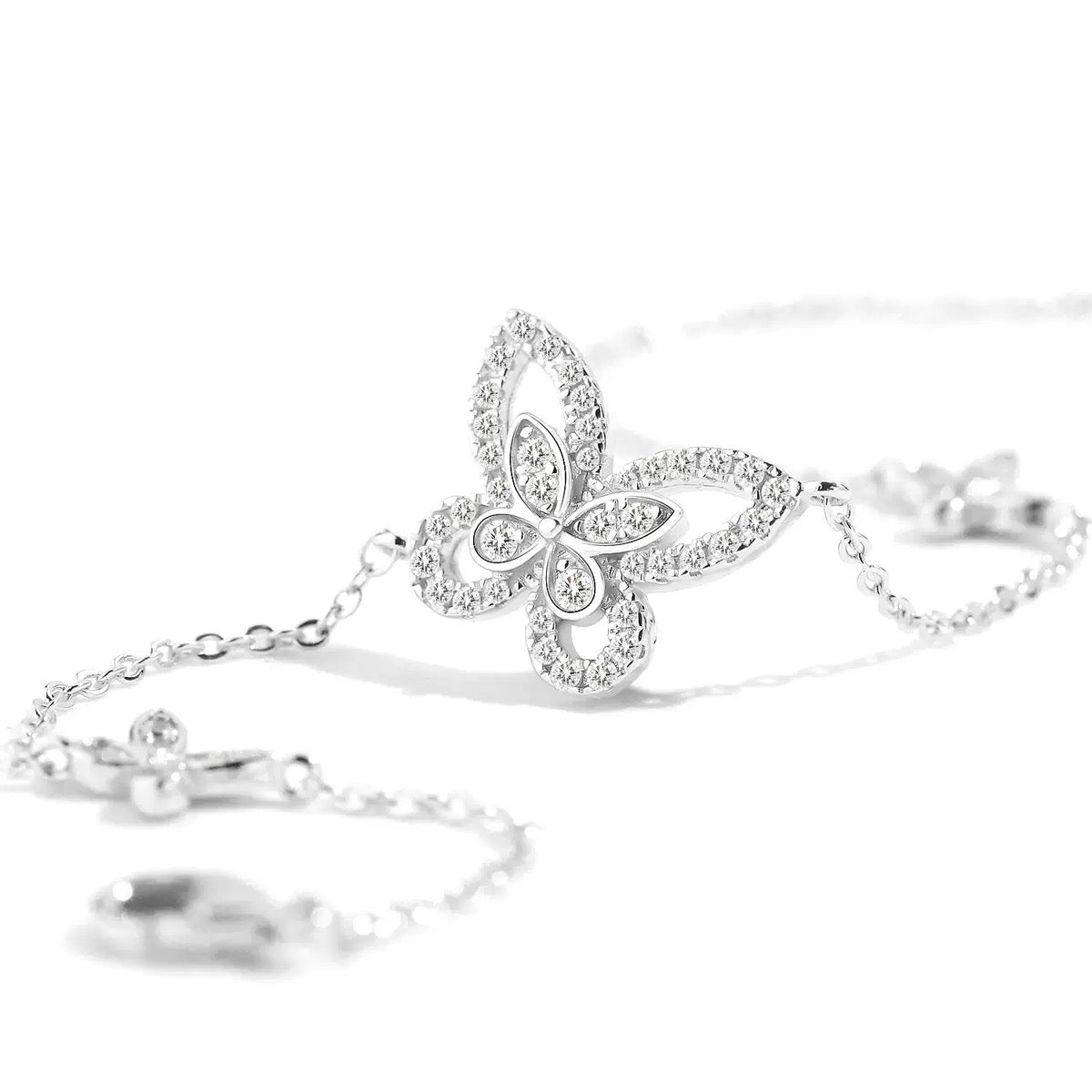 Sparkling Butterfly Bracelet