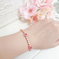 Heart Colorful Rainbow Bracelet