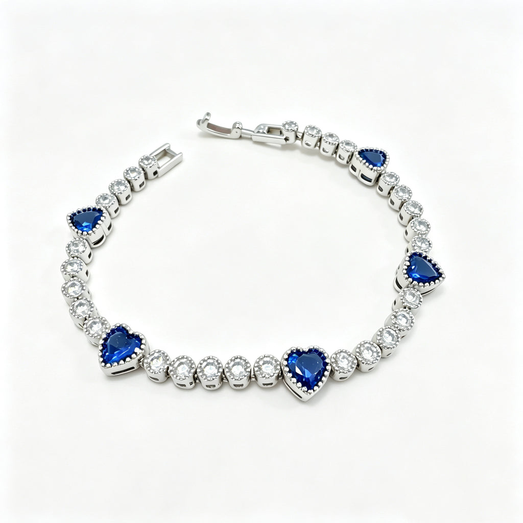 Heart Colorful Rainbow Bracelet