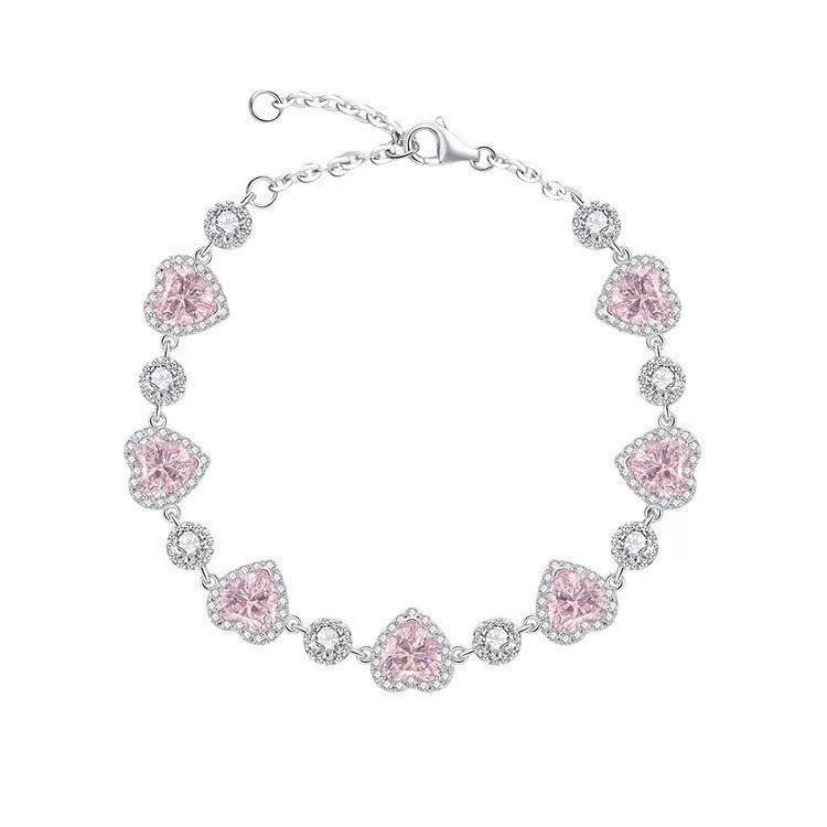Love Heart Bracelet (White)