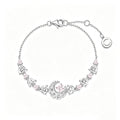 Heart Moon Charm Bracelet