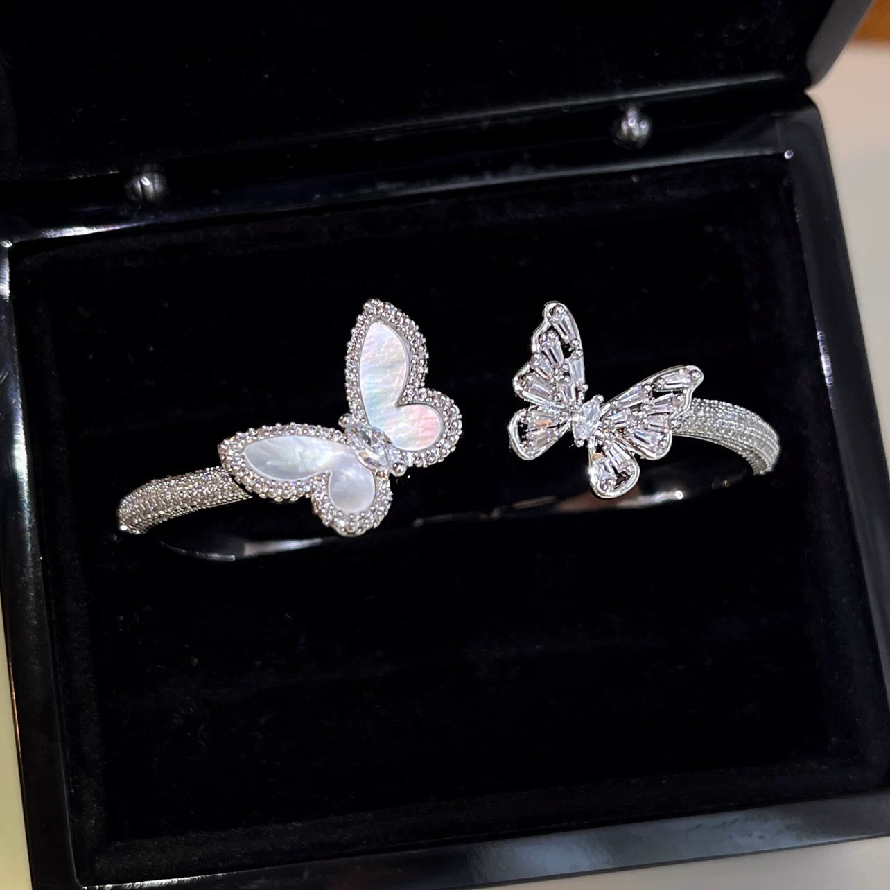 Mother of Pearl Butterfly Bracelet