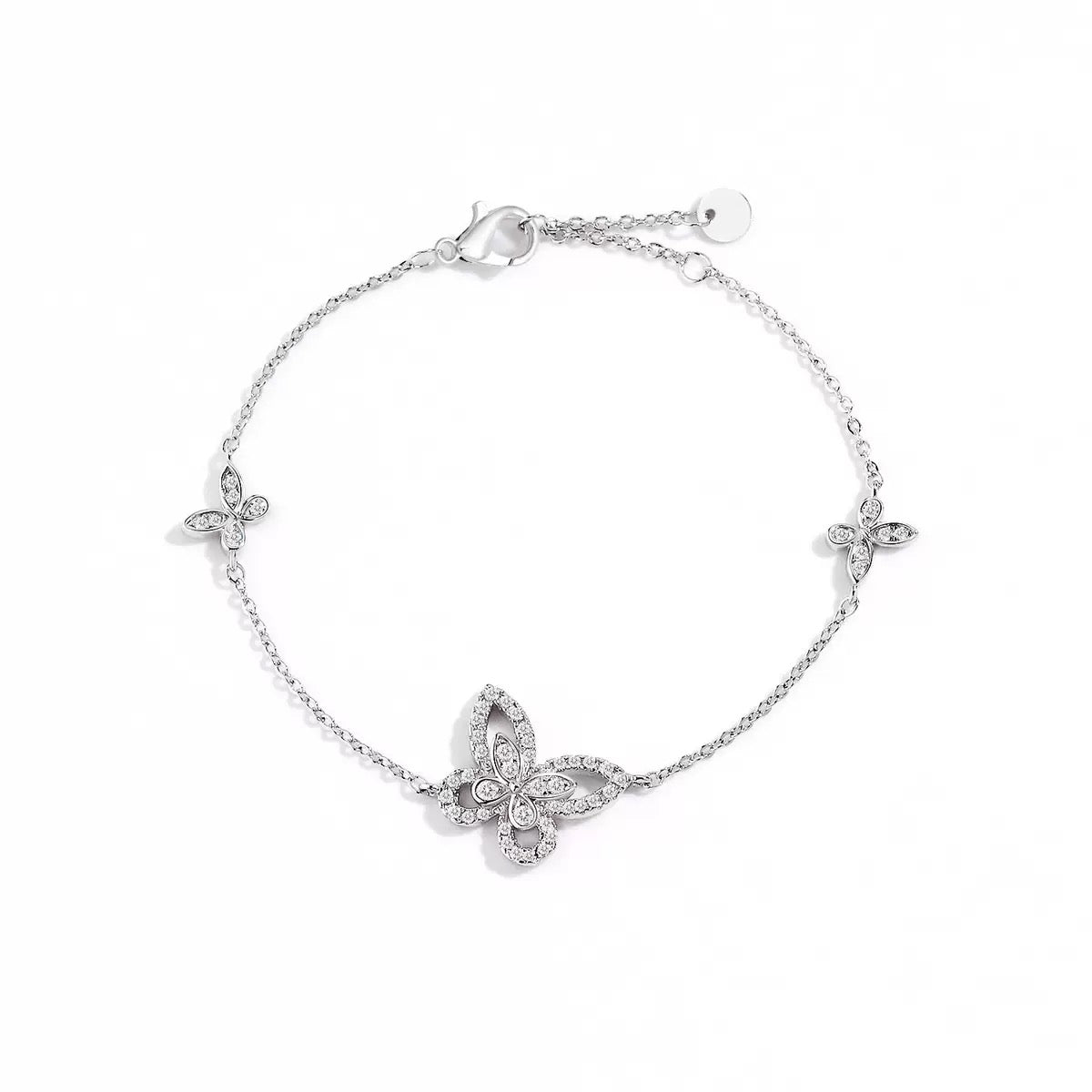 Sparkling Butterfly Bracelet