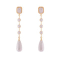 French Vintage Pearl Earrings