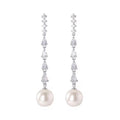 S925 Sterling Silver Luxury Pearl Drop Earrings