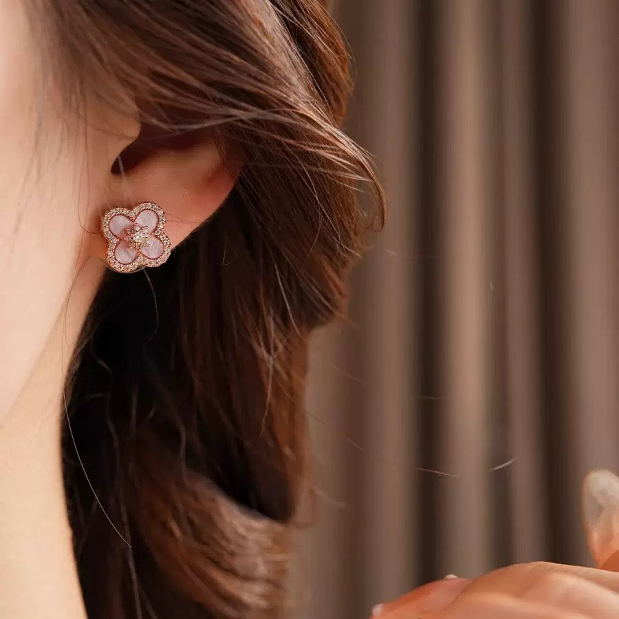 Lucky Four Leaf Clover Earrings