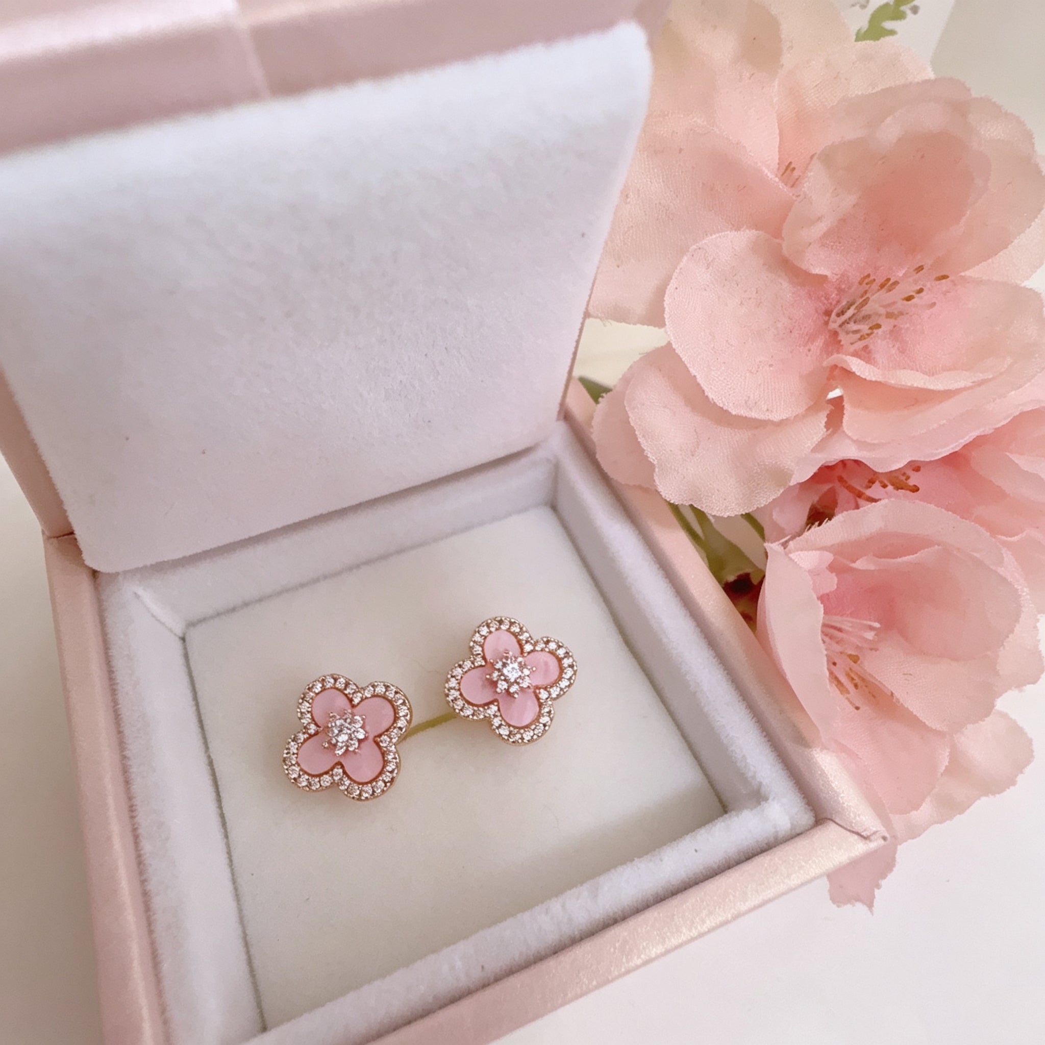 Lucky Four Leaf Clover Earrings