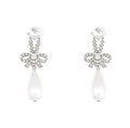 Luxury Korean Pearl Drop Earrings