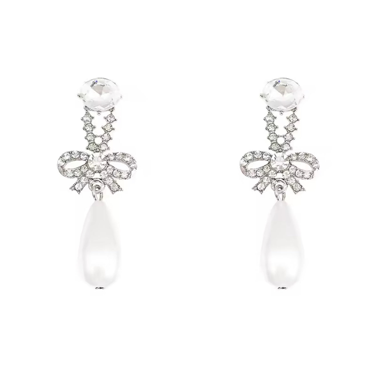 Luxury Korean Pearl Drop Earrings