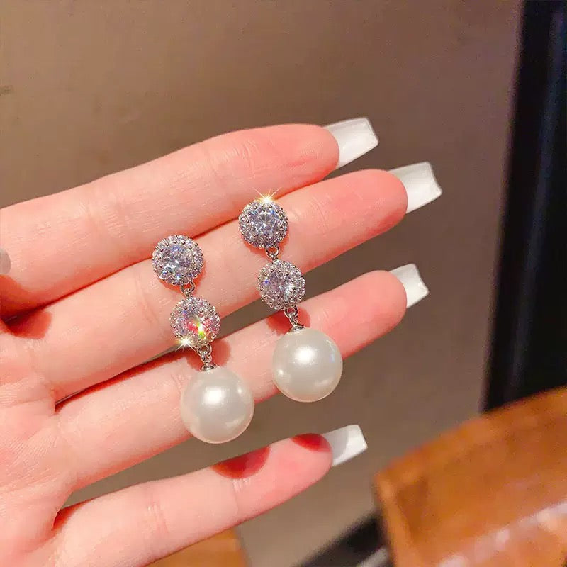 Luxury Pearl Drop Earrings