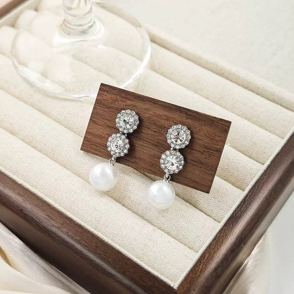 Luxury Pearl Drop Earrings
