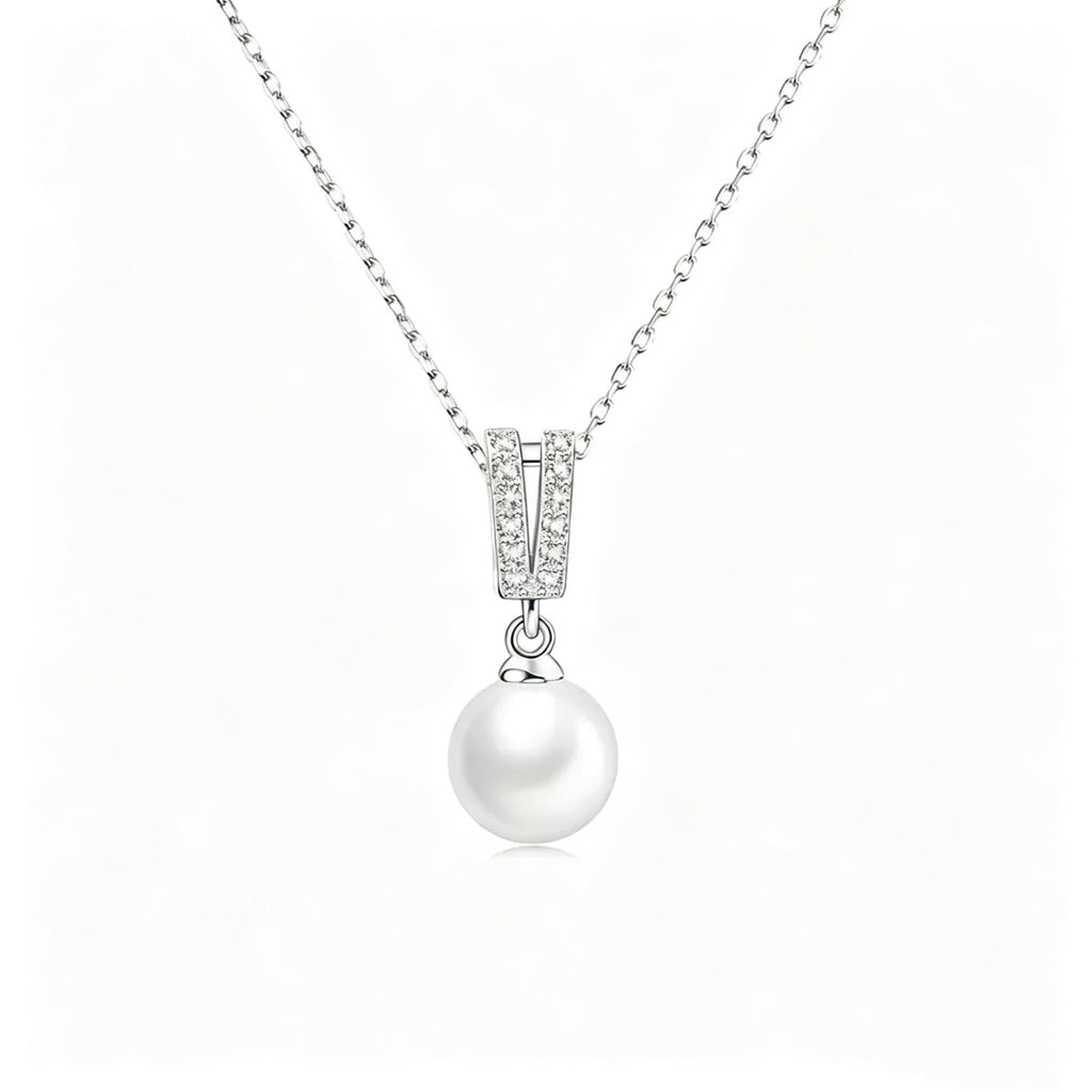 S925 Sterling Silver Freshwater Pearl Necklace