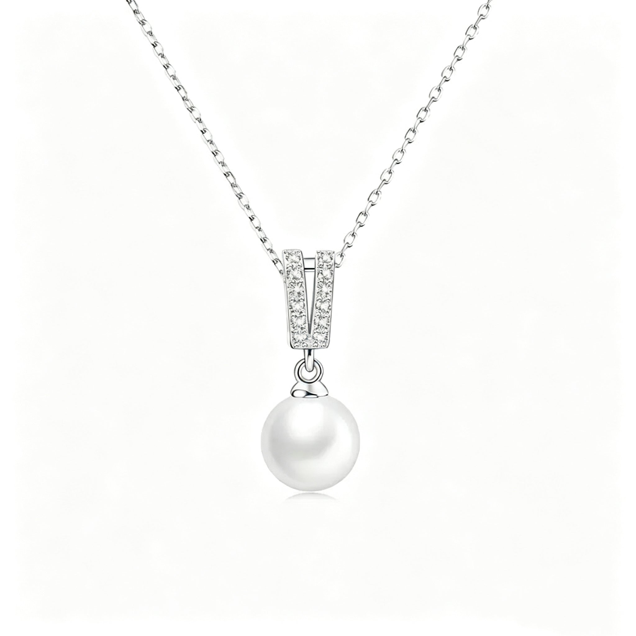 S925 Sterling Silver Freshwater Pearl Necklace