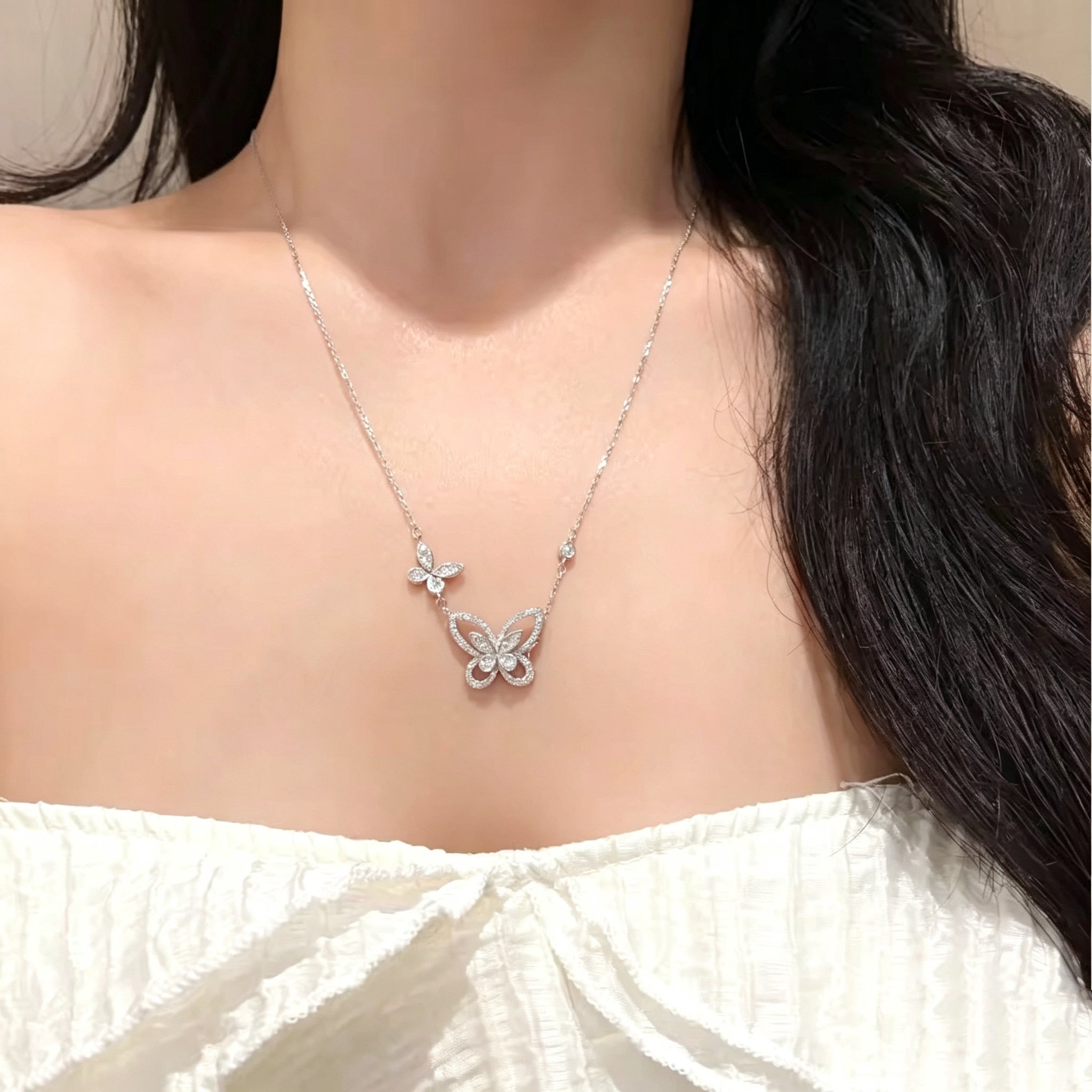 Butterfly Glow Necklace
