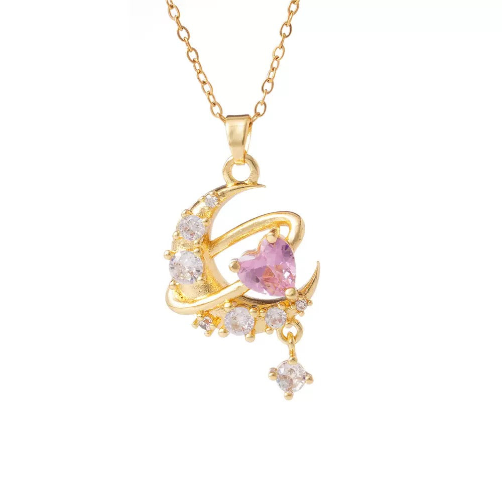 Love Heart Pendant Necklace
