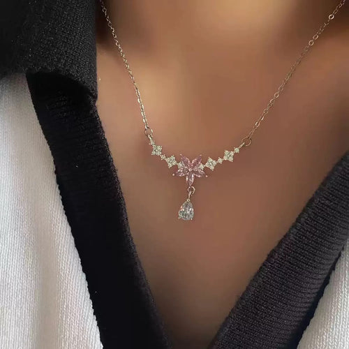 Blossom Tassel Necklace