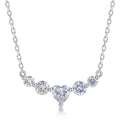 S925 Sterling Silver Lab Grown Diamond Heart Shape Necklace