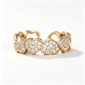 Eternity Heart Shape Rings